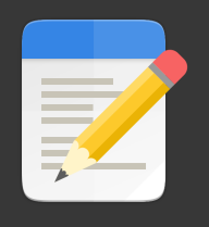 Text Editor Icon  Screenshot